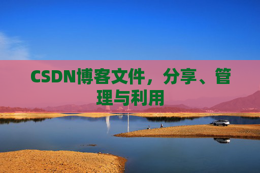 CSDN博客文件，分享、管理与利用
